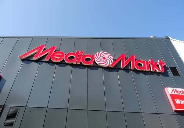 10 09 2018 Aargau Switzerland In the picture Logo lettering Media Markt chain store