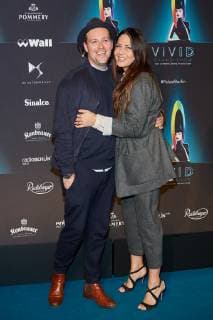 Ben Bluemel mit Frau Caro - Weltpremiere der Grand Show VIVID im Friedrichstadt-Palast Berlin am 11.10.2018. Weltpremiere der Grand Show VIVID *** Ben Bluemel with Mrs. Caro World premiere of the Grand Show VIVID in the Friedrichstadt Palast Berlin on 11 10 2018 World premiere of the Grand Show VIVID