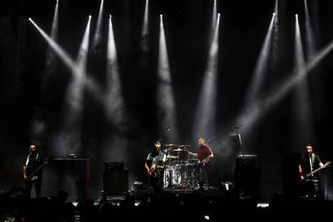 October 12, 2018 - EUM20181012ESP05.JPG.GUANAJUATO, Gto., Festival Festival-Cervantino.- La banda de rock, Molotov, durante su presentacion en la Alhondiga de Granaditas, la noche de este este jueves 11 de octubre del 2018, dentro de las actividades de la edicion 46 del festival Internacional Cervantino. Foto: Agencia EL UNIVERSAL MAR.  - ZUMAu78_ 20181012_zaf_u78_009 Copyright: xAlejandraxLeyvax