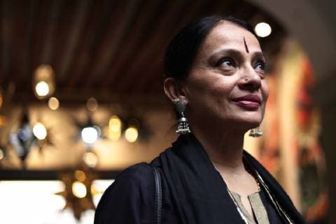 October 12, 2018 - EUM20181012CUL14.JPG .GUANAJUATO, Gto., Festival Festival-Cervantino.- Conferencia de la bailarina y coreografa Malavika Sarukkai, quien presentara esta noche el espectaculo Thari-The Loom en el Teatro Juarez, dentro de las actividades culturales de la edicion 46 del festival Internacional Cervantino. Foto: Agencia EL UNIVERSAL MAR.  - ZUMAu78_ 20181012_zaf_u78_023 Copyright: xAlejandraxLeyvax