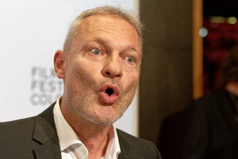 Film Festival Cologne 2018 On October 12, 2018, the award ceremonies were held for the best documentary film and the best feature film at the Film Festival Cologne Awards in the Chamber of Industry and Commerce in Cologne. Image of the actor Klaus Nierhoff in the run-up to the award ceremony during the photo session Cologne North Rhine Westphalia Germany