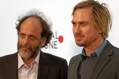Film Festival Cologne 2018 On 12 October 2018, the award ceremonies were held for the best documentary film and the best feature film at the Film Festival Cologne Awards in the Chamber of Industry and Commerce in Cologne. Image of actor Lars Eidinger on the right with director Luca Guadagnino in the run-up to the award ceremony during the photo session Cologne North Rhine Westphalia Germany