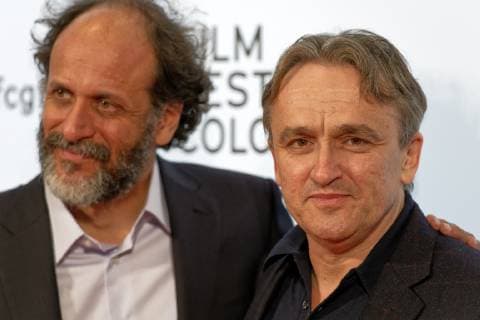 Film Festival Cologne 2018 On October 12, 2018, the award ceremonies were held for the best documentary film and the best feature film at the Film Festival Cologne Awards in the Chamber of Industry and Commerce in Cologne. In the picture of the director Luca Guadagnino left with the journalist and director Chris Martin im Apron of the award ceremony during the photo session Cologne North Rhine Westphalia Germany