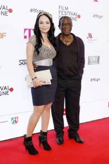 Antonio Monfort with accompaniment at the Film Festival Cologne Awards 2018 at the 28th Film Festival Cologne in the Filmpalast Cologne 12 10 2018 Foto:xC.xHardtx xFuturexImage