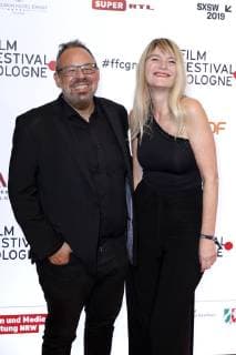Corinna Nilson with accompaniment at the Film Festival Cologne Awards 2018 at the 28th Film Festival Cologne in the Filmpalast Cologne 12 10 2018 Foto:xC.xHardtx xFuturexImage