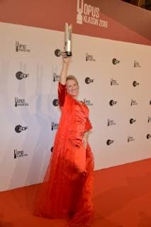 Diana Damrau Singer of the Year Prize winner for the 1 OPUS CLASSIK AWARD at the Konzerthaus am GendarmenMarkt in Berlin on 14 10 2018