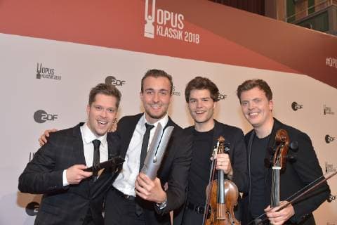 4 Times Baroque Musician Instrumental Category Young Artist gem Ensemble Prize winner for the 1 OPUS KLASSIK AWARD at the Konzerthaus am GendarmenMarkt in Berlin on 14 10 2018