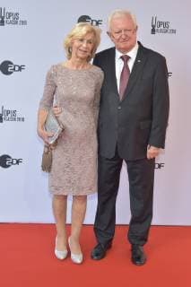 Rudolf Seiters with wife Brigitte Kolata Arrival on the red carpet for the 1 OPUS KLASSIK AWARD at the Konzerthaus am GendarmenMarkt in Berlin on 14 10 2018