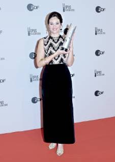 14 10 2018 xlakx Music Pop Opus Klassik 2018 Berlin emspor v l Regula Mühlemann with the award in hand at the presentation of the Opus Klassik 2018 at the Konzerthaus Berlin Berlin 14 10 2017 Music Pop Opus Klassik 2018 Berlin