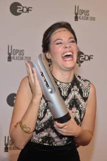 Regula Muehlemann soprano young talent artist Award winner for the 1 OPUS KLASSIK AWARD at the Konzerthaus am GendarmenMarkt in Berlin on 14 10 2018