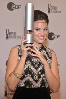 Regula Muehlemann soprano young talent artist Award winner for the 1 OPUS KLASSIK AWARD at the Konzerthaus am GendarmenMarkt in Berlin on 14 10 2018