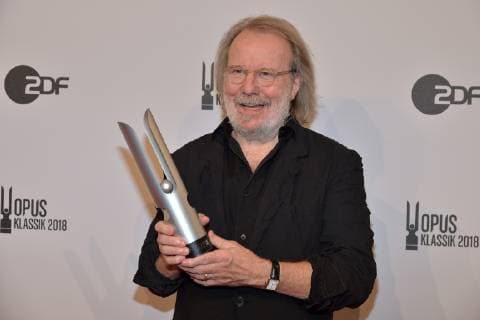 Goeran Bror Benny Andersson Cadence Klassik ohne Grenzen Prize winner for the 1 OPUS KLASSIK AWARD at the Konzerthaus am GendarmenMarkt in Berlin on 14 10 2018