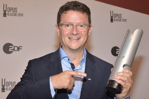 1 Opus Klassik Award Raimar Orlovsky Berlin Barkock Soloists Prize winner for the 1 OPUS KLASSIK AWARD at the Konzerthaus am GendarmenMarkt in Berlin on 14 10 2018