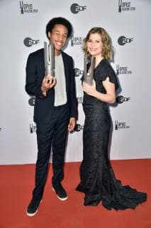 Sheku Kanneh Mason and Lisa Batiashvili at the presentation of the Opus Klassik 2018 at the Konzerthaus am Gendarmenmarkt Berlin 14 10 2018 Foto:xF.xKernx xFuturexImage