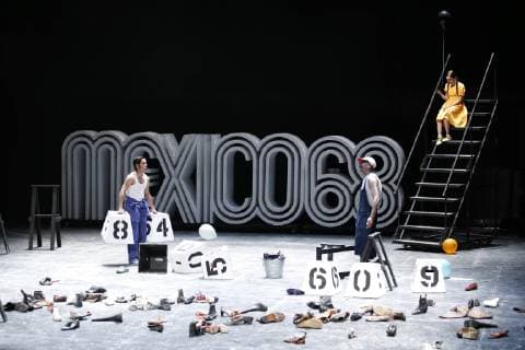 October 15 2018 EUM20181015ESP04 JPG CITY OF MEXICO TheaterTeatro Olimpia 68 Aspects of the work Olympia 68 at the Julio Castillo Theater during the end of season function on Sunday night, October 14, 2018 Photo Agency EL UNIVERSALAgustin SalinasEELG  - ZUMAu78_ 20181015_zaf_u78_007 Copyright: xElxUniversalx