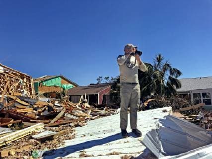 October 16, 2018 - Florida, U.S. - ZACK SAMPSON Times. staff photographer Douglas R. Clifford documents damage in the coastal township of Mexico Beach, Florida, population 1200, which lay devastated on Friday (101218) after Hurricane Michael made landfall on Wednesday in the Florida Panhandle. U.S. - ZUMAs70_ 20181016_zan_s70_002 Copyright: xTampaxBayxTimesx