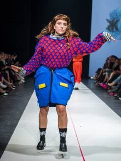 Tallinn Fashion Week 2018, October 17-20. Estonian Fashion Design Award Golden Needle won Kristel Kuslapuu collection. Tallinn Estonia Kultuurikatel  Copyright: xKarlixSaul SCANPIXx