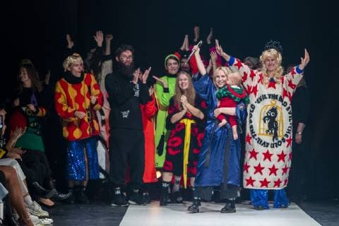 Tallinn Fashion Week 2018, October 17-20. Estonian Fashion Design Award Golden Needle won Kristel Kuslapuu collection. Tallinn Estonia Kultuurikatel  Copyright: xKarlixSaul SCANPIXx