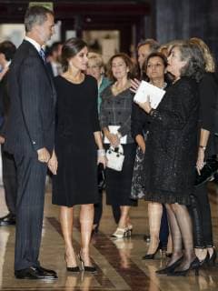 DAVID S BUSTAMANTE 18 10 2018 OVIEDO PRINCIPALITY OF ASTURIAS King Felipe VI and Queen Letizia preside over the welcome concert of the Princess of Asturias Awards 2018 Spanish Kings Felipe VI and Queen Letizia during the celebration of the 27th edition of the concert of the Princess of Asturias Awards 2018 in Oviedo on Thursday 18 October 2018  Â©xDavidxS.xBustamante
