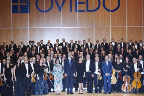 18-10-2018 Concert Queen Letizia and King Felipe during the 27th princess of Auturias awards concert at the auditorium in Oviedo. No Spain  Copyright: xPPE xTHORTONx