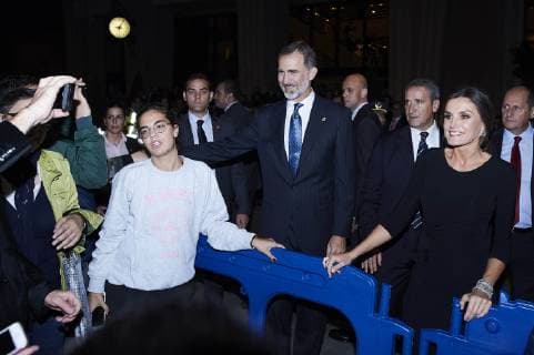 18-10-2018 Concert Queen Letizia and King Felipe during the 27th princess of Auturias awards concert at the auditorium in Oviedo. No Spain  Copyright: xPPE xTHORTONx