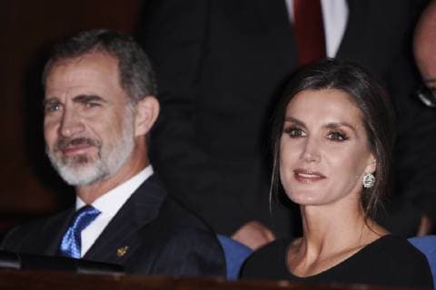 18-10-2018 Concert Queen Letizia and King Felipe during the 27th princess of Auturias awards concert at the auditorium in Oviedo. No Spain  Copyright: xPPE xTHORTONx