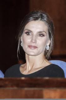 OVIEDO, SPAIN ? OCTOBER 18: King Felipe VI of Spain, Queen Letizia of Spain attended 27th Musical Week closing concert at the Principe Felipe Auditorium during the Princess of Asturias Awards 2018 on October 18, 2018 in Oviedo, Asturias, Spain. Copyright: xJimmyxOlsenx