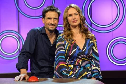 DINGSDA am 20.06.2018 in den MMC Studios in Köln Oliver Mommsen ( Schauspieler ) & Nicola Mommsen ( Ehefrau ) *** DINGSDA on 20 06 2018 in the MMC Studios in Cologne Oliver Mommsen actor Nicola Mommsen wife xTTx