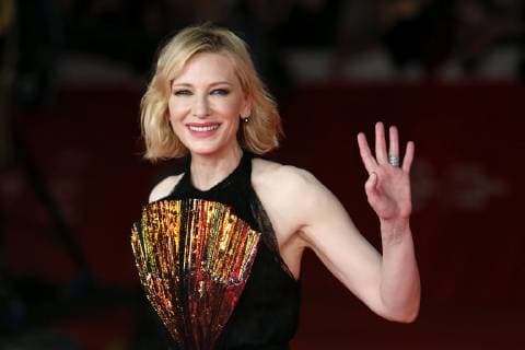 Cate Blanchett Roma 19 10 2018. Auditorium parco della Musica. Festa del Cinema di Roma 2018. Rome October 19th 2018. Rome Film Fest 2018 SamanthaxZucchi