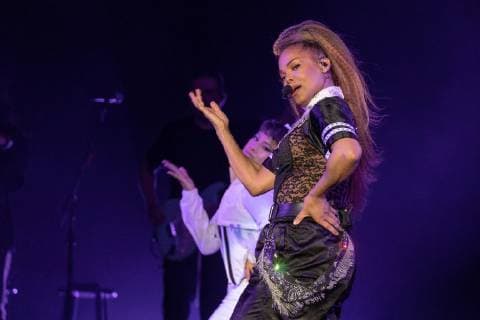August 12, 2018 - San Francisco, California, U.S - JANET JACKSON during Outside Lands Music Festival at Golden Gate Park in San Francisco, California San Francisco U.S. - ZUMAs135 20180812_zap_s135_100 Copyright: xDanielxDeSloverx