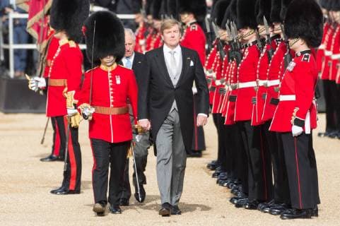 Entertainment Themen der Woche KW43 Entertainment Bilder der Tages October 23, 2018 - London, Britain, United Kingdom - His Majesty KING WILLEM-ALEXANDER of the Netherlands receives a ceremonial welcome at Horse Guard Parade in London. London United Kingdom  - ZUMAt138 20181023_zap_t138_005 Copyright: xRayxTangx