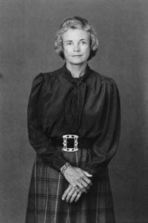 October 23, 2018 - Washington, DC, U.S. - FILE PHOTO - Retired Justice SANDRA DAY O CONNOR revealed in a letter on Tuesday that she has been diagnosed with the beginning stages of dementia, probably Alzheimer s disease. PICTURED: Dec 01, 1981 - Washington, DC, USA; (Exact Date unknown) SANDRA DAY O CONNER (born March 26, 1930) has been an Associate Justice of the Supreme Court of the United States since 1981. Although Mildred Lillie was the first woman nominated to the bench, O Connor was the first woman to be confirmed and to serve on the Court. Due to her case-by-case approach to jurisprudence and her relatively moderate political views, she was the crucial swing vote of the Court for many of her final years on the bench. In 2004, Forbes Magazine called her the fourth most powerful woman in the United States and the sixth most powerfu - ZUMAe04_ 19811201_rua_e04_331 Copyright: xMichaelxA.xW.xEvansx