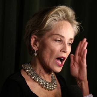 October 24, 2018 - New York City, New York, U.S. - Actress SHARON STONE attends the Drugs for Neglected Diseases initiatives (DNDi) celebrates inaugural Making Medical History Gala held the Bowery Hotel. New York City U.S. - ZUMAk03_ 20181024_zaf_k03_132 Copyright: xNancyxKaszermanx