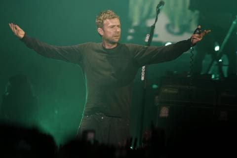 Gorillaz Konzert in Mexiko-Stadt October 24, 2018 - EUM20181024ESP37.JPG.CIUDAD DE MEXICO.- Music Musica-Gorillaz.- Concierto del grupo britanico rock alternativo Gorillaz en el Palacio de los Deportes, la noche de este miercoles 24 de octubre de 2018. Foto: Agencia EL UNIVERSAL Agustin Salinas RCC.  - ZUMAu78_ 20181024_zaf_u78_110 Copyright: xAgustinxSalinasx