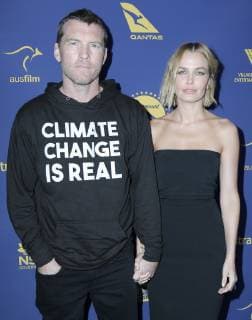 24 October 2018 - Los Angele, California - Sam Worthington, Lara Bingle. 7th Annual Australians in Film Awards Gala held at Paramount Studios. Photo Credit: PMA AdMedia 231609 2018-10-24 Etats-Unis  Copyright: xAdMediax STAR_231609_111