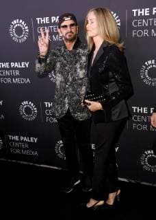 25 October 2018 - Beverly Hills, California - Sir Ringo Starr, Barbara Bach. The Paley Honors In Hollywood: A Gala Tribute To Music On Television held at The Beverly Wilshire Hotel. Photo Credit: Birdie Thompson AdMedia 231632 2018-10-25 CA Beverly Hills Etats-Unis  Copyright: xAdMediax STAR_231632_012