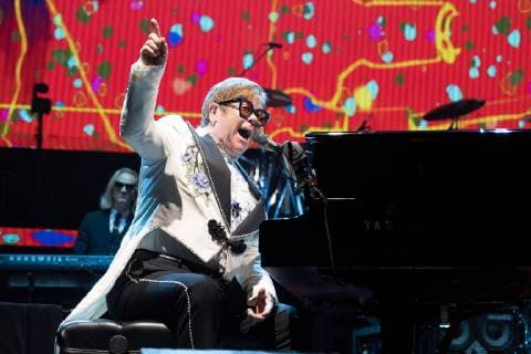 Entertainment Themen der Woche KW43 Entertainment Bilder des Tages Chicago, IL - October 26: Elton John performs Farewell Yellow Brick Road Tour at the United Center on October 26, 2018 in Chicago, IL. credit: David Davis imageSPACE MediaPunch Copyright: ximageSPACEx