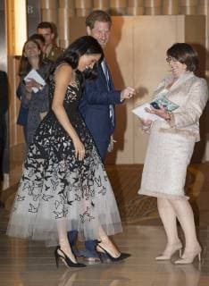 Meghan et Harry lors du Australian Geographical Society Awards For Excellence . PAP10182033 MEGHAN MARKLE AND PRINCE HARRY attend Australian Geographical Society Awards For Excellence. 231662 2018-10-26 NSW Sydney Australie  Copyright: xPapixsx xStarfacex STAR_231662_006