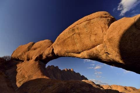 Afrika, Namibia, Spitzkoppe, Arch *** Africa Namibia Spitzkoppe Arch