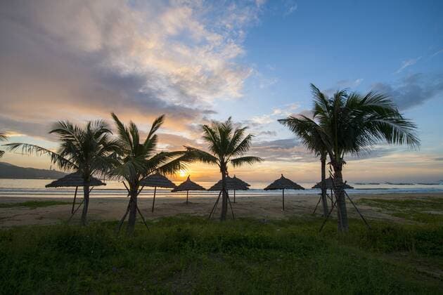 View Of Da Nang Beach During Sunrise, Da Nang City Da Nang Vietnam Copyright: HennxPhotography HETH000665
