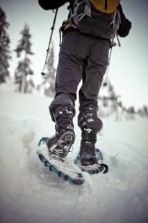IMAGO Creative: Alternativer Wintersport Snowshoeing in Mount Baker, Washington., Mount Baker Washington United States model released Symbolfoto Copyright: ChristopherxKimmel KICH000261