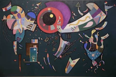 Mexiko-Stadt, Kandinsky Ausstellung October 30, 2018 - EUM20181030CUL03.JPG.CIUDAD DE MEXICO, ExhibitionExposicionKandinsky.- Alrededor de 60 obras, entre pinturas, grafica y acuarelas, que muestran los distintos periodos de Wassily Kandinsky se expondran en el Museo del Palacio de Bellas Artes desde el miercoles 31 de octubre hasta el 27 de enero de 2019. Se trata de la primera exposicion individual del artista ruso en Mexico. Foto: Agencia EL UNIVERSAL Ivan StephensRDB.  - ZUMAu78_ 20181030_zaf_u78_056 Copyright: xElxUniversalx