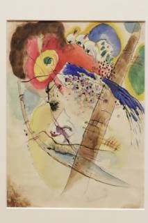 Mexiko-Stadt, Kandinsky Ausstellung October 30, 2018 - EUM20181030CUL07.JPG.CIUDAD DE MEXICO, ExhibitionExposicionKandinsky.- Alrededor de 60 obras, entre pinturas, grafica y acuarelas, que muestran los distintos periodos de Wassily Kandinsky se expondran en el Museo del Palacio de Bellas Artes desde el miercoles 31 de octubre hasta el 27 de enero de 2019. Se trata de la primera exposicion individual del artista ruso en Mexico. Foto: Agencia EL UNIVERSAL Ivan StephensRDB.  - ZUMAu78_ 20181030_zaf_u78_057 Copyright: xElxUniversalx