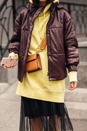 A chic showgoer attending Mercedes-Benz Fashion Week in Tbilisi, Georgia - Nov 2, 2018 - MBFWTbilisi: Spring 2019 Street Style Day 2, Tbilisi Georgia  Copyright: xAngelinaxIlmastx h_00563575
