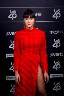 Spanish singer Aitana arrives at the annual Los 40 Music Awards gala, at the Wizink Center, in Madrid, Spain, 02 November 2018. Los 40 Music Awards in Madrid !ACHTUNG: NUR REDAKTIONELLE NUTZUNG!  Copyright: xLucaxPiergiovannix GRAF217 20181102-636767915402451760