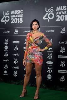 British singer Dua Lipa arrives at the annual Los 40 Music Awards gala, at the Wizink Center, in Madrid, Spain, 02 November 2018. Los 40 Music Awards in Madrid !ACHTUNG: NUR REDAKTIONELLE NUTZUNG!  Copyright: xLucaxPiergiovannix GRAF246 20181102-636767936454813215