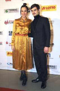Kim Riedle and Aaron Hilmer at the 8th Günter Rohrbach Film Award 2018 in the Neue Gebläsehalle Neunkirchen Neunkirchen 02 11 2018 Foto:xP.xBackx xFuturexImage