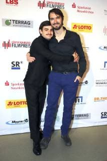 Aaron Hilmer and Aron Lehmann at the 8th Günter Rohrbach Film Award 2018 in the Neue Gebläsehalle Neunkirchen Neunkirchen 02 11 2018 Foto:xP.xBackx xFuturexImage