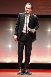 Franz Rogowski at the 8th Günter Rohrbach Film Award 2018 in the Neue Gebläsehalle Neunkirchen Neunkirchen 02 11 2018 Foto:xP.xBackx xFuturexImage