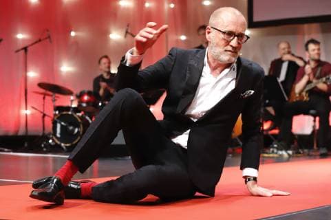 Peter Lohmeyer at the 8th Günter Rohrbach Film Award 2018 in the Neue Gebläsehalle Neunkirchen Neunkirchen 02 11 2018 Foto:xP.xBackx xFuturexImage